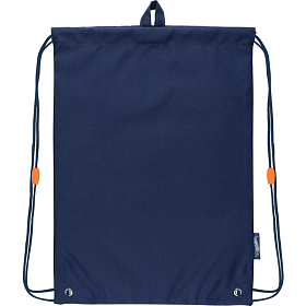 Мішок для змінного взуття для хлопчика з кишенею Hot Wheels синій Kite Education HW22-601M-1 Мішок для змінного взуття для хлопчика з кишенею Hot Wheels синій Kite Education HW22-601M-1