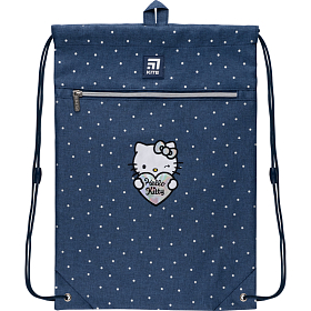 Мішок для змінного взуття для дівчинки з кишенею Kite Education Hello Kitty HK22-601M-2 Мішок для змінного взуття для дівчинки з кишенею Kite Education Hello Kitty HK22-601M-2