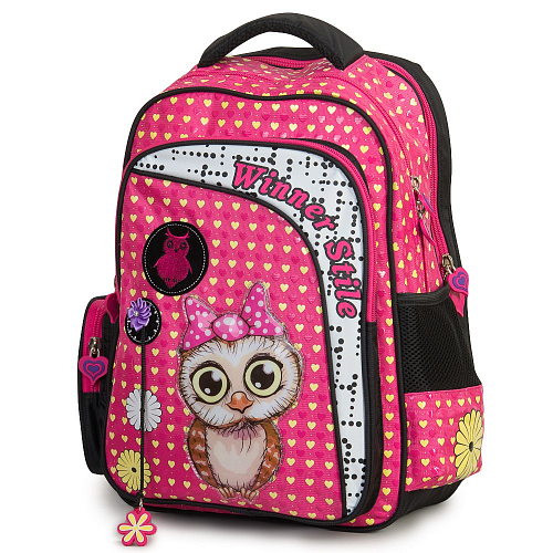 Рюкзак для школи Winner Stile 194-1 рожевий