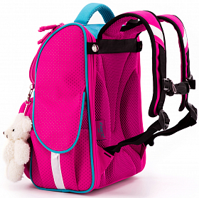 Ортопедичний рюкзак (ранець) у школу рожевий для дівчинки Winner з Совою 34х26х14 см для початкової школи (2043) Ортопедичний рюкзак (ранець) у школу рожевий для дівчинки Winner з Совою 34х26х14 см для початкової школи (2043)