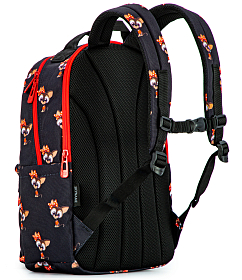 Молодіжний рюкзак підлітковий чорний для дівчинки Winner / SkyName 77-18 для старшокласників Молодіжний рюкзак підлітковий чорний для дівчинки Winner / SkyName 77-18 для старшокласників