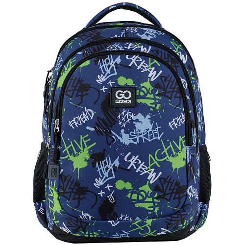 Шкільний рюкзак  з ортопедичною спинкою для хлопчика GoPack Teens GO24-162M-2