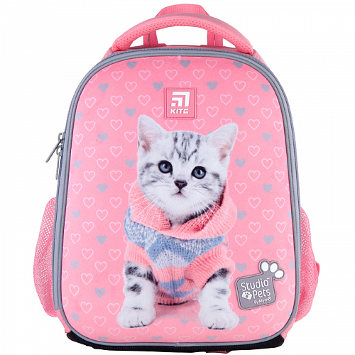 Шкільний каркасний рюкзак Kite Education Studio Pets SP21-555S-2