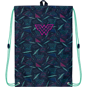 Мішок для змінного взуття для дівчинки Kite Education DC Comics DC22-600M-1 Мішок для змінного взуття для дівчинки Kite Education DC Comics DC22-600M-1