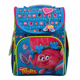 Школьный рюкзак 1 Вересня H-11 Trolls turquoise Школьный рюкзак 1 Вересня H-11 Trolls turquoise