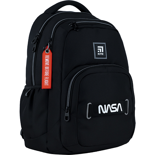 Школьный рюкзак с ортопедической спинкой для мальчика Kite Education teens NASA NS24-903L