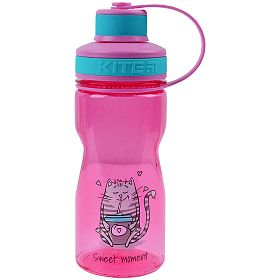 Пляшечка для води Kite Sweet moment K21-397-1, 500 мл, бірюзова Пляшечка для води Kite Sweet moment K21-397-1, 500 мл, бірюзова
