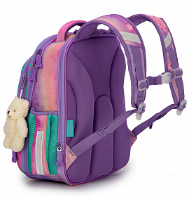 Шкільний рюкзак (ранець) з ортопедичною бірюзовою спинкою для дівчаток Winner / SkyName з Єдинорогом 36х30х16 см для початкової школи (6034) Шкільний рюкзак (ранець) з ортопедичною бірюзовою спинкою для дівчаток Winner / SkyName з Єдинорогом 36х30х16 см для початкової школи (6034)