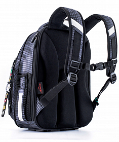 Ортопедичний рюкзак (ранець) шкільний сірий для хлопчика Winner  з Машиною 36x29x16 см в 1 клас (7008) Ортопедичний рюкзак (ранець) шкільний сірий для хлопчика Winner  з Машиною 36x29x16 см в 1 клас (7008)