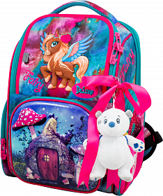 Ортопедичний рюкзак (ранець) для школи з мішком Delune для початкової школи 36х26х15,5 см (11-029) Ортопедичний рюкзак (ранець) для школи з мішком Delune для початкової школи 36х26х15,5 см (11-029)