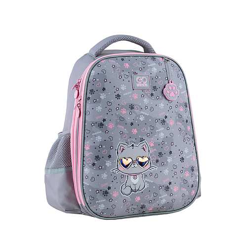 Шкільний рюкзак GoPack Education напівкаркасний GO24-165M-3 Meow