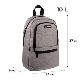 Молодіжний рюкзак GoPack Education Teens GO24-119S-2 бежевий Молодіжний рюкзак GoPack Education Teens GO24-119S-2 бежевий