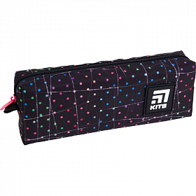 Пенал шкільний для дівчинки чорний Kite K21-642-7 Пенал шкільний для дівчинки чорний Kite K21-642-7