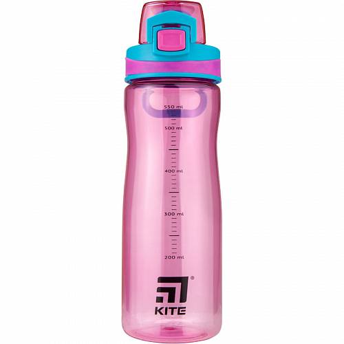 Пляшечка для води Kite K20-395-01, 600 мл, рожева