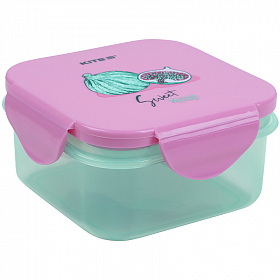 Дитячий ланч-бокс для дівчаток Kite Sweet mood K21-179-2, 370 мл Дитячий ланч-бокс для дівчаток Kite Sweet mood K21-179-2, 370 мл