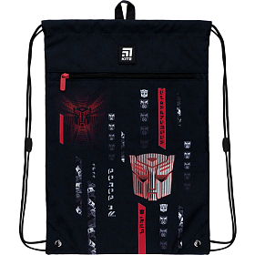 Мішок для змінного взуття для хлопчика з кишенею Kite Education Transformers TF22-601M Мішок для змінного взуття для хлопчика з кишенею Kite Education Transformers TF22-601M