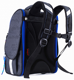 Ортопедичний рюкзак (ранець) у школу чорний для хлопчика Winner  з Футболом 34х26х14 см для першокласника (2048) Ортопедичний рюкзак (ранець) у школу чорний для хлопчика Winner  з Футболом 34х26х14 см для першокласника (2048)