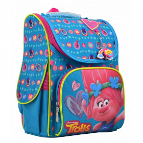 Школьный рюкзак 1 Вересня H-11 Trolls turquoise Школьный рюкзак 1 Вересня H-11 Trolls turquoise