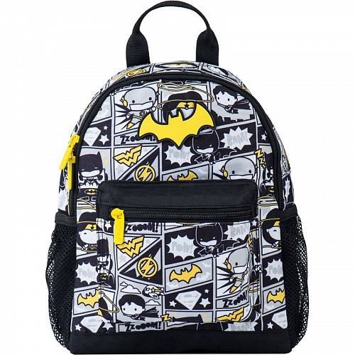 Дитячий рюкзак для дошкільнят для хлопчиків сірий з Бетменом Kite Kids DC comics DC21-534XS