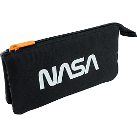 Пенал шкільний чорний Kite NASA NS22-665 Пенал шкільний чорний Kite NASA NS22-665