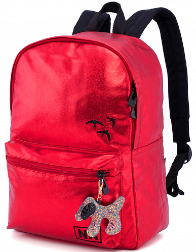 Молодіжний міський рюкзак червоний для дівчини Winner One для підлітка (251)